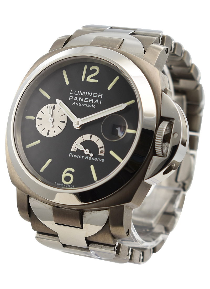 PAM00027 Panerai Power Reserve 44mm Steel Essential Watches