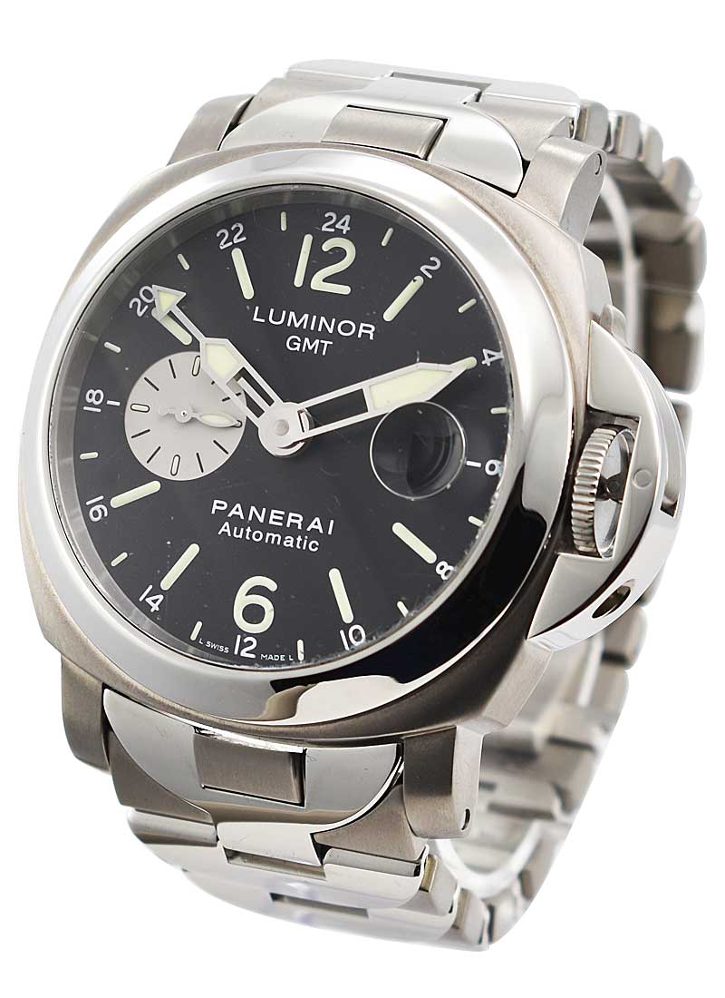 PAM00161 Panerai GMT 44mm Steel | Essential Watches