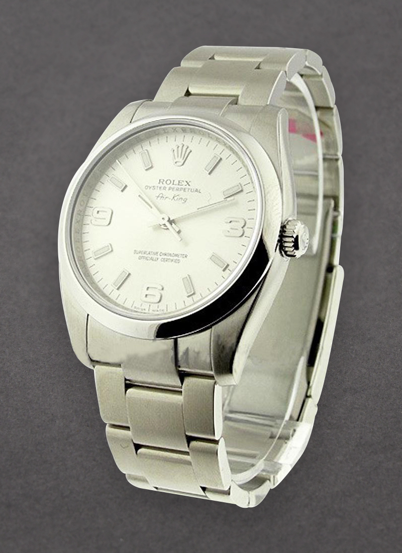 Rolex Unworn Air-King with Smooth Bezel - New Design