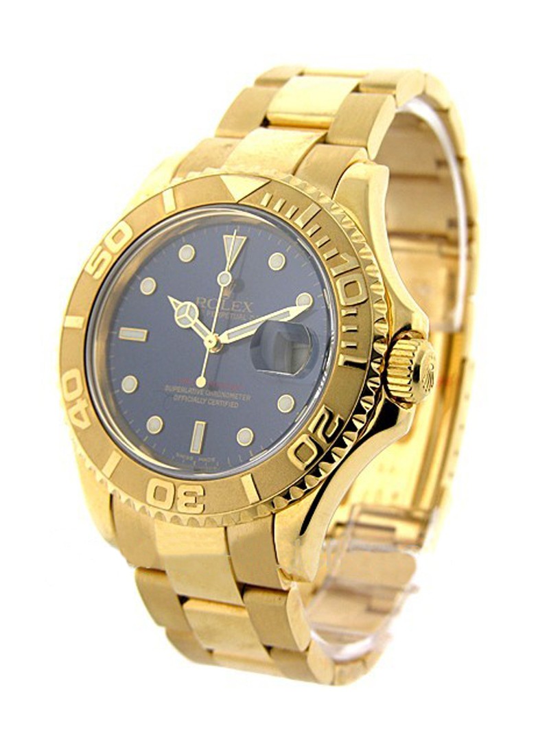 Rolex Unworn Yachtmaster Large Size in Yellow Gold