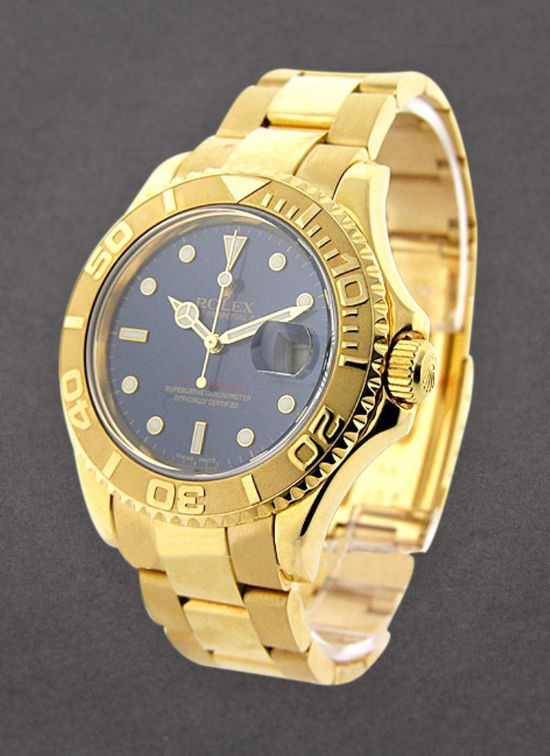 Rolex Unworn Yachtmaster Large Size in Yellow Gold