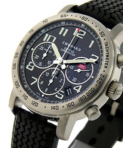 Mille Miglia 2001 Edition Steel with Black  Dial on Strap