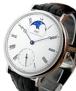 Portofino Vintage Hand Wound Moonphase Platinum Limited Edition of 500pcs