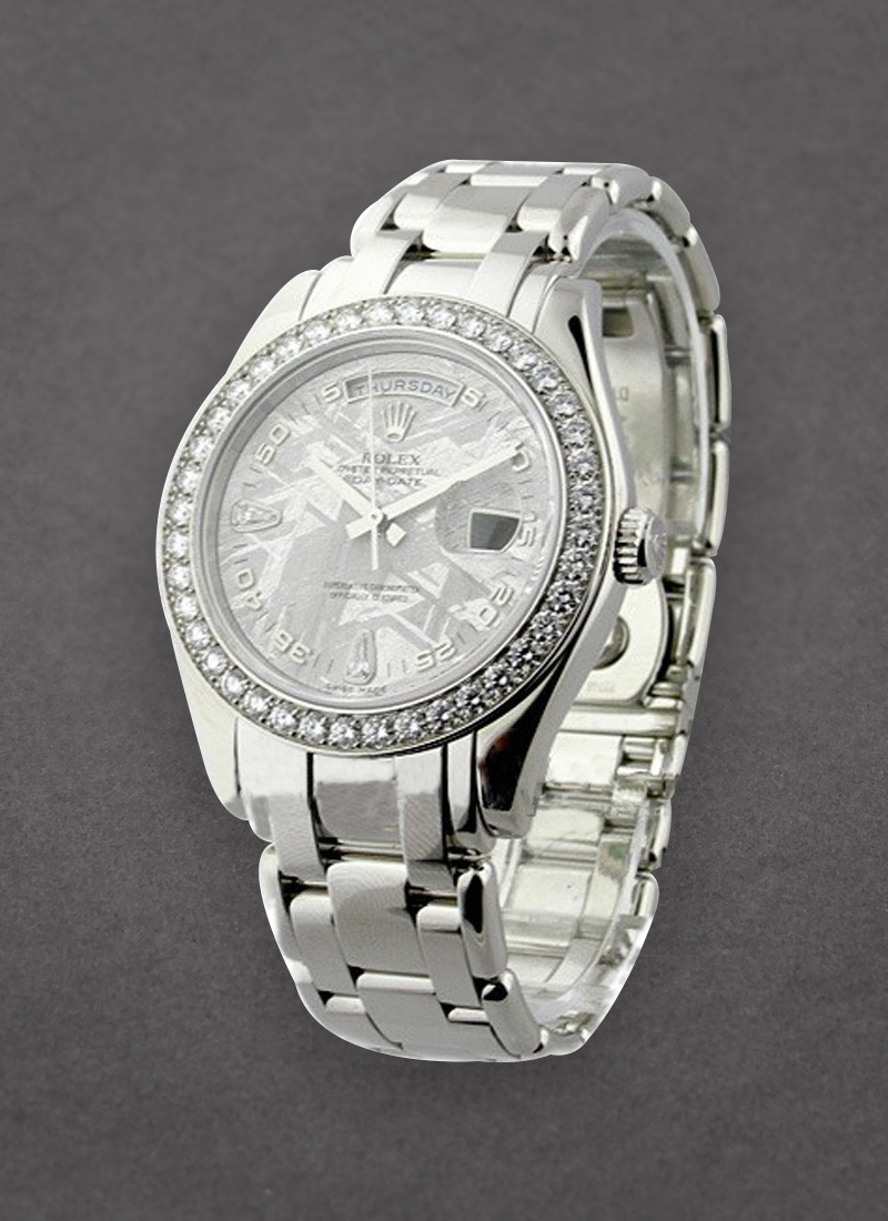 Pre-Owned Rolex Masterpiece 39mm with Platinum with Diamond Bezel