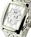 Bentley Collection Flying B Chronograph in Steel on Steel Bracelet with Silver Dial
