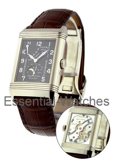 270.3.63 Jaeger - LeCoultre Reverso Day Night White Gold | Essential ...