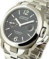 PAM 209 - Marina in Steel on Steel Bracelet with Black Dial -Limited to 400pcs