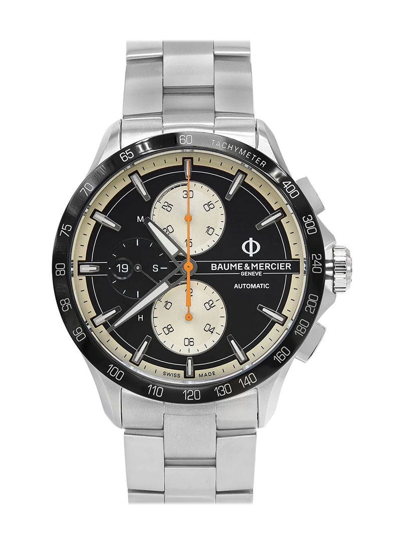 10435 Baume Mercier Clifton Steel Essential Watches