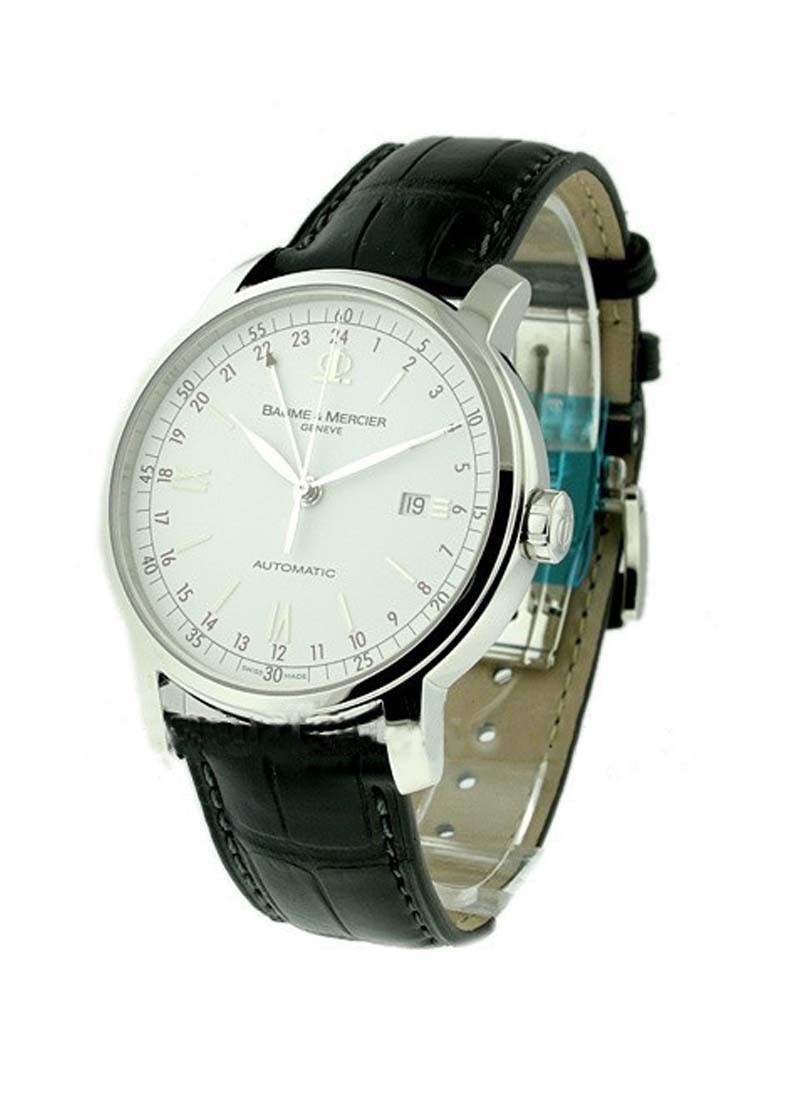 Baume & Mercier Classima Executives GMT XL 8462 Steel on Strap with ...