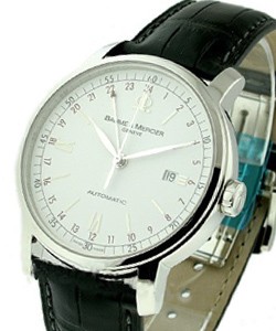Classima Executives GMT XL Steel on Strap with White Dial 