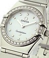 Constellation 95 - Diamond Bezel Steel on Bracelet with White MOP Diamond Dial 