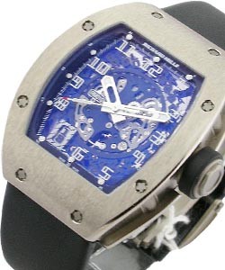 Richard Mille 010 White Gold White Gold - Skeletonized Movement