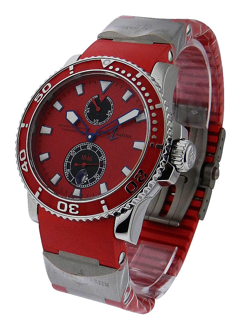 Ulysse Nardin Maxi Marine Diver Chronometer RED