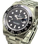 GMT Master II in Steel with Black Ceramic Bezel on Oyster Bracelet with Black Dial