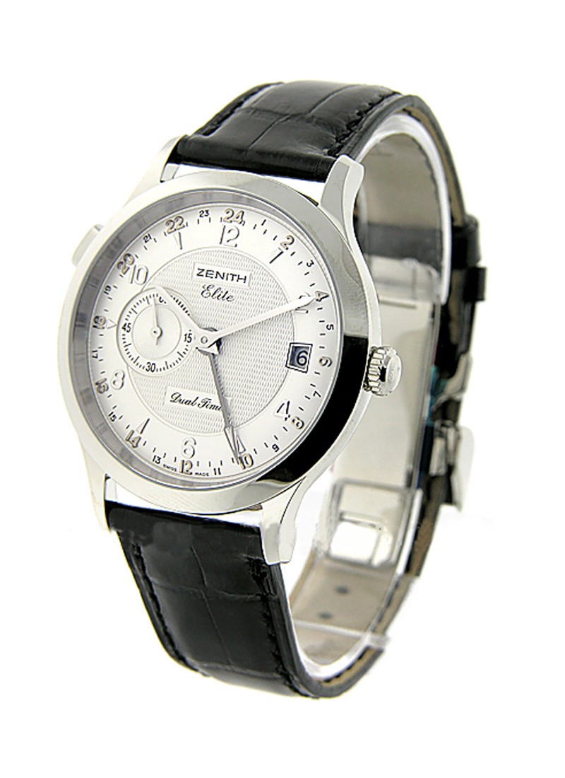 03.1125.682/02.c490 Zenith Class Elite Dual Time | Essential Watches