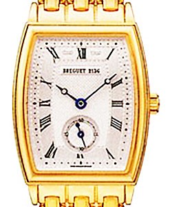 Heritage Automatic in Yellow Gold on Yellow Gold Bracelet with Silver Dial - Discontinued