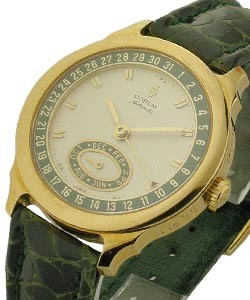 Almanah Triple Calendar Special Edition Yellow Gold on Strap 