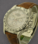 Daytona White Gold 16519  with Mother of Pearl Diamond Dial