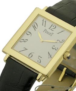 Altiplano Square - Lady's Size Yellow Gold on Strap