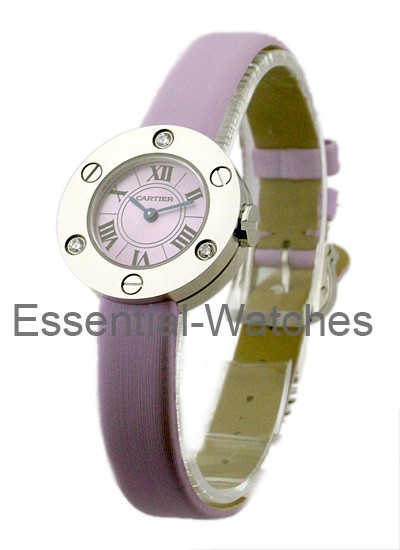 Cartier Cartier Love White Gold with Lilac Dial