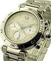 38mm Pasha Chrono - Old Style  Steel on Bracelet with Off-White Dial