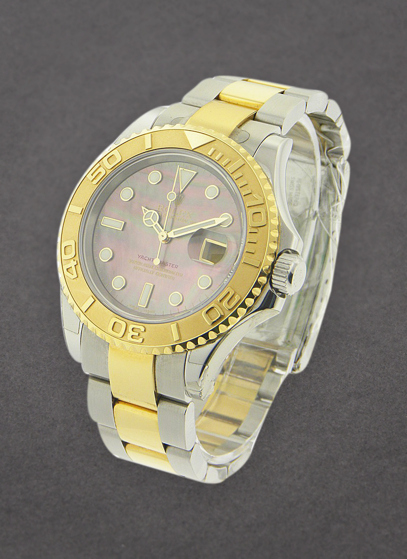 Rolex Unworn Yachtmaster 2-Tone in Steel with Yellow Gold Bezel