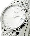 De Ville Prestige 34mm Steel on Bracelet with Silver Dial