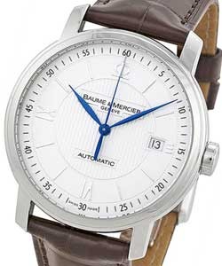 Classima Executives in Steel Steel on Strap w/ Silver Dial