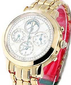 Jules Audemars Grande Complication in Rose Gold on Rose Gold Bracelet with White Guilloche Dial
