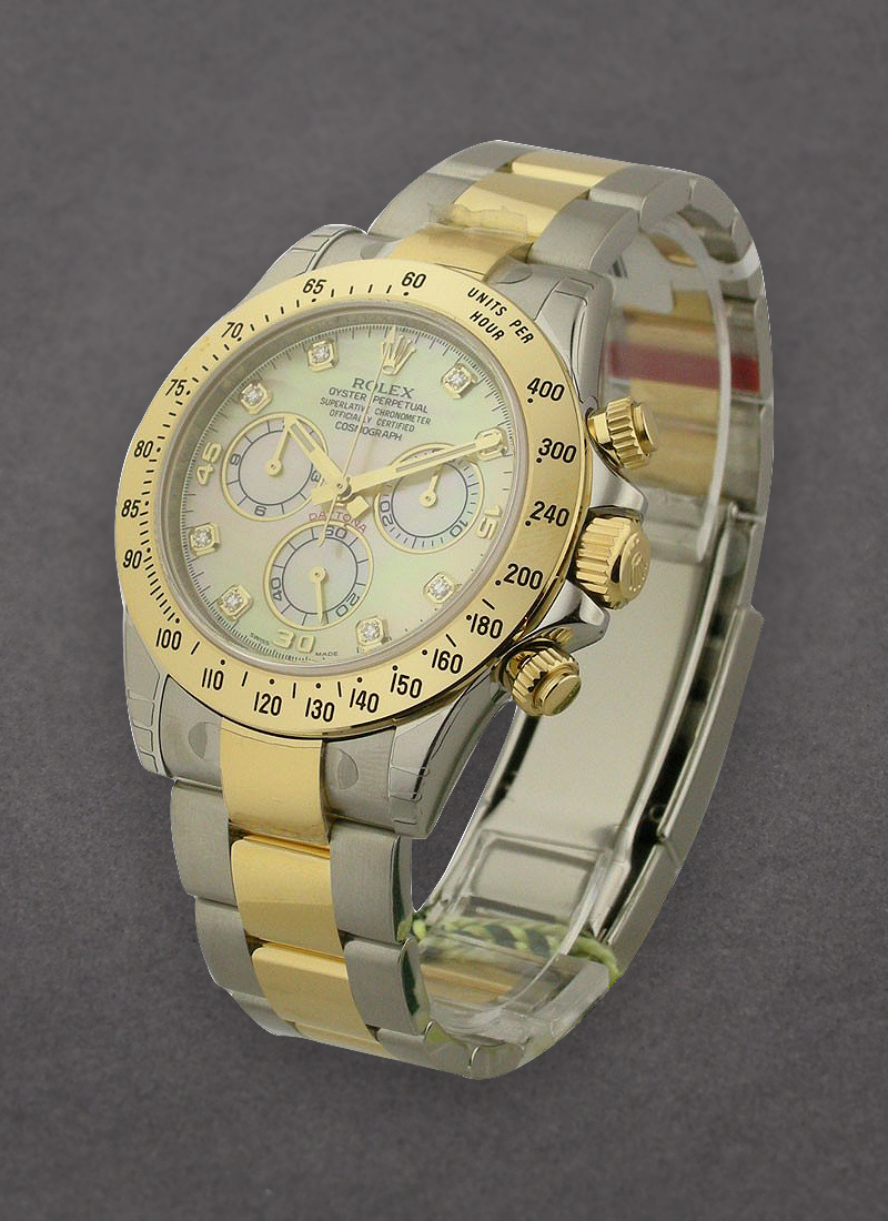 Rolex Unworn Daytona Cosmograph 2 Tone in Steel with Yellow Gold Bezel