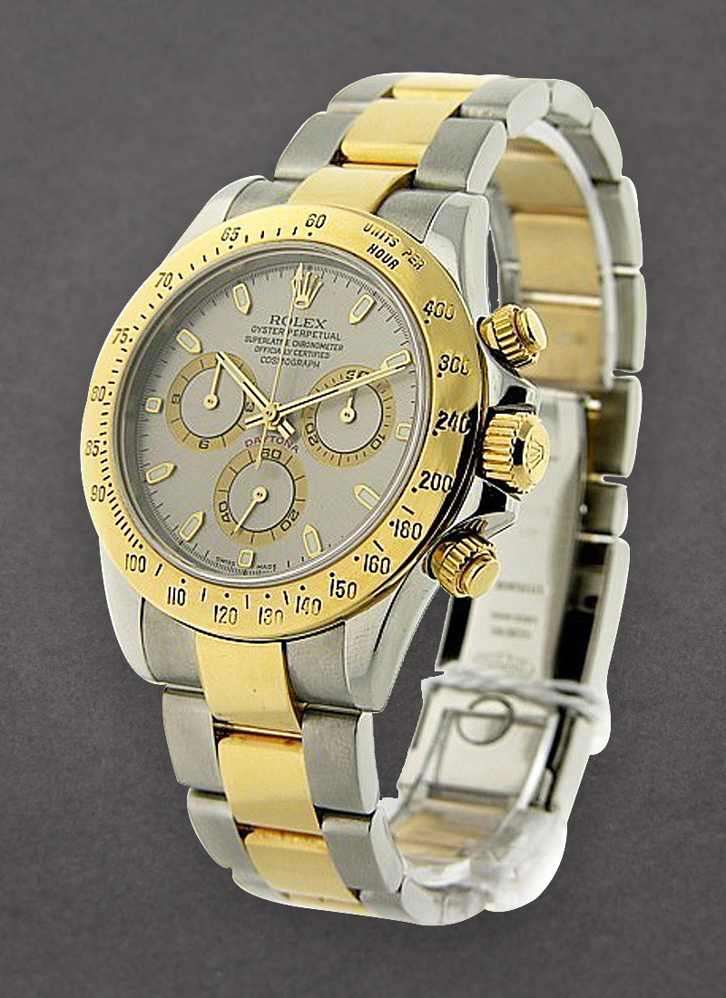 Rolex Unworn Daytona Cosmograph 2 Tone in Steel with Yellow Gold Bezel