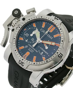 Chronofighter Oversized Diver Orange Seal Steel