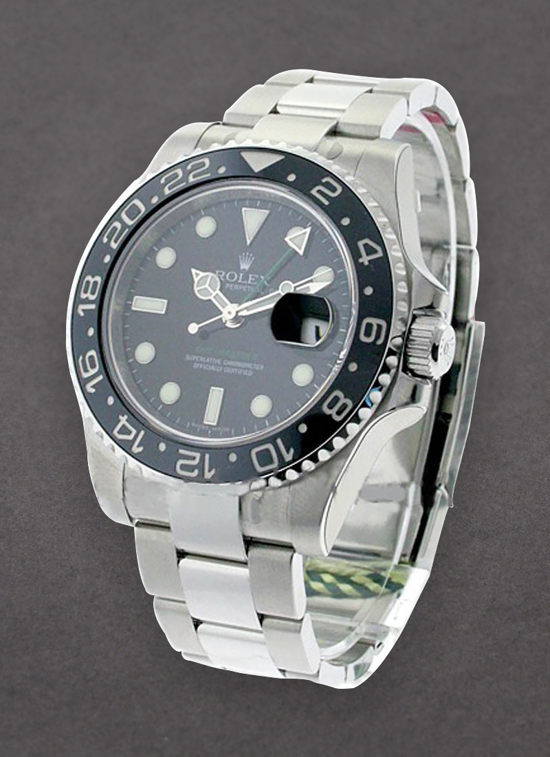 Rolex Unworn GMT Master II with all Black Dial 