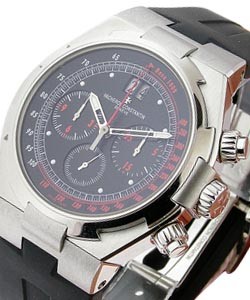 Overseas Chronograph - USA Limited Edition Steel on Strap with Black Dial - 100pcs Made