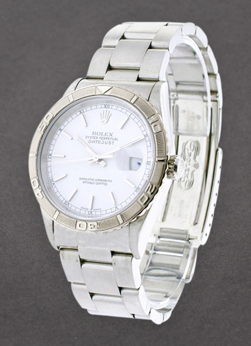 Pre-Owned Rolex Datejust 36mm in Steel with Turn-O-Graph Bezel