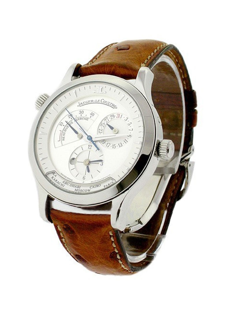 Q1428420 brn Jaeger LeCoultre Master Series Geographic 38mm