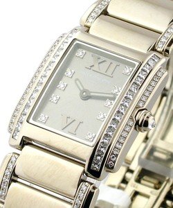 4908 - Twenty-4 - Small Size Ref 4908/310G  -  Diamond Bracelet - Grey Dial