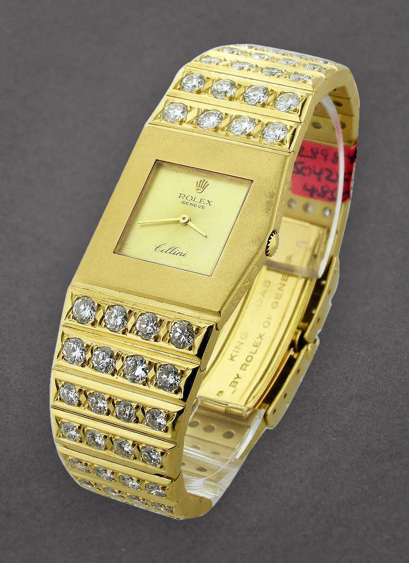 Pre-Owned Rolex King Midas in Yellow Gold