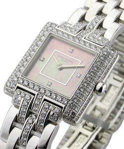 4874 Gondolo Lady's White Gold Diamond Case - MOP Diamond Dial