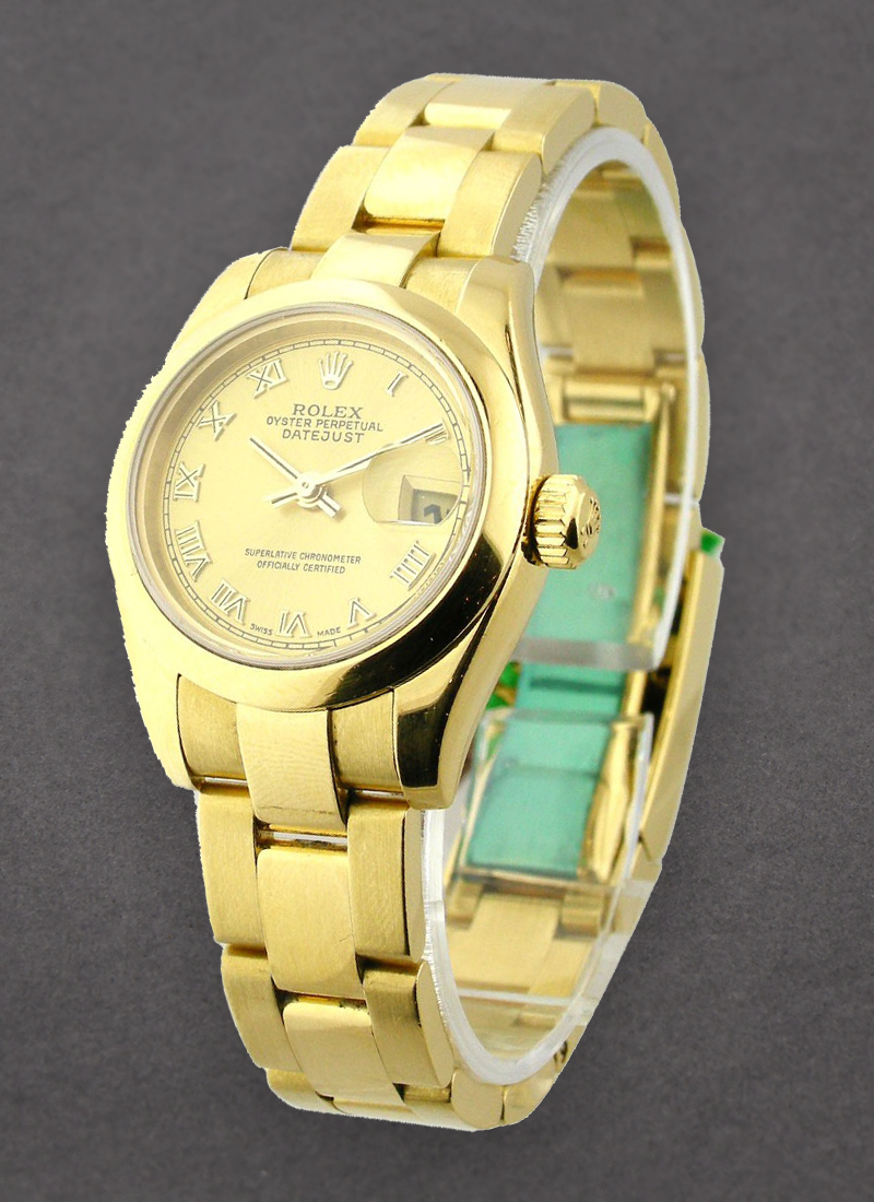 Pre-Owned Rolex President 26mm in Yellow Gold with Smooth Bezel