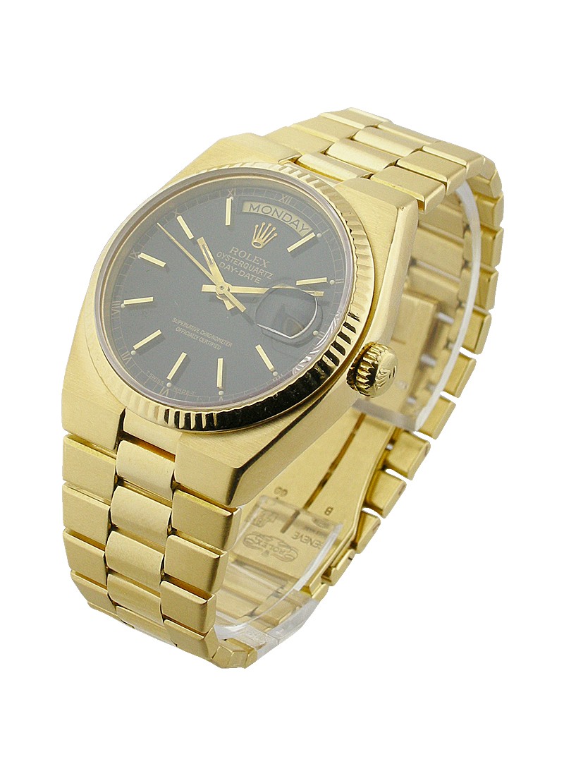 Pre-Owned Rolex President 36mm Day-Date in Yellow Gold with Fluted Bezel