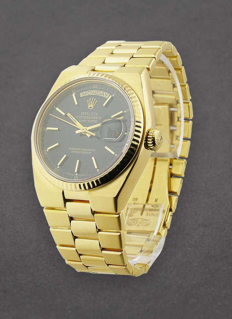 Pre-Owned Rolex President 36mm Day-Date in Yellow Gold with Fluted Bezel