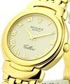 Cellini in - 30mm - Yellow Gold on Yellow Gold Bracelet with Cream Dial