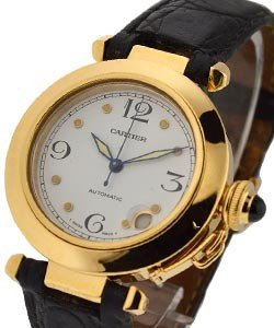 32mm Yellow Gold Pasha Yellow Gold on Strap - Mint