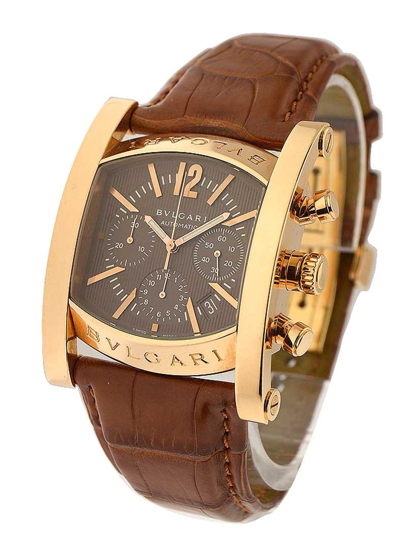 Bvlgari Assioma Chronograph in Rose Gold 