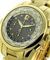World Time Chrono on Bracelet Yellow Gold