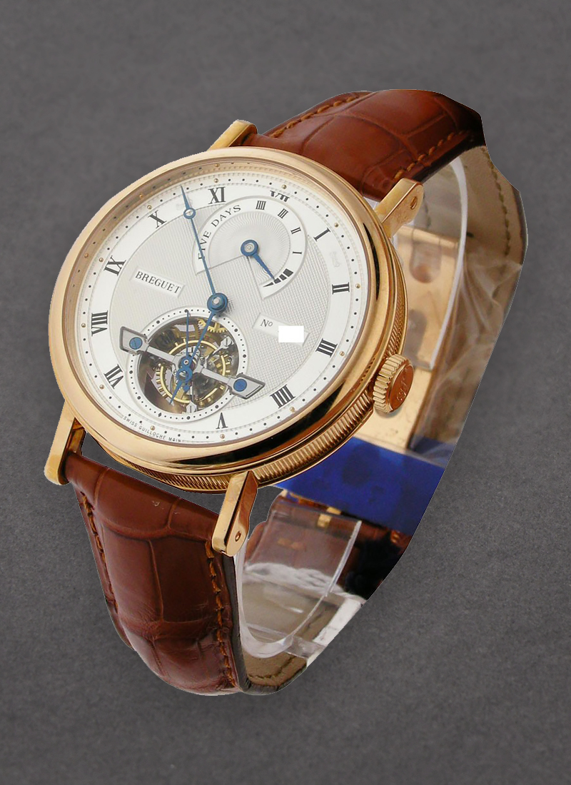 Breguet 5317 Tourbillon with Power Reserve Indicator 39mm Automatic in Rose Gold