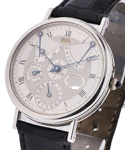Perpetual Calendar Equation of Time  Platinum on Strap with Silver Dial 