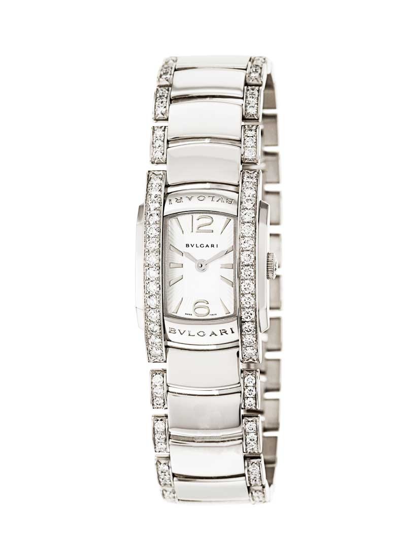 Bvlgari Assioma D 26mm - in White Gold with Diamond Bezel
