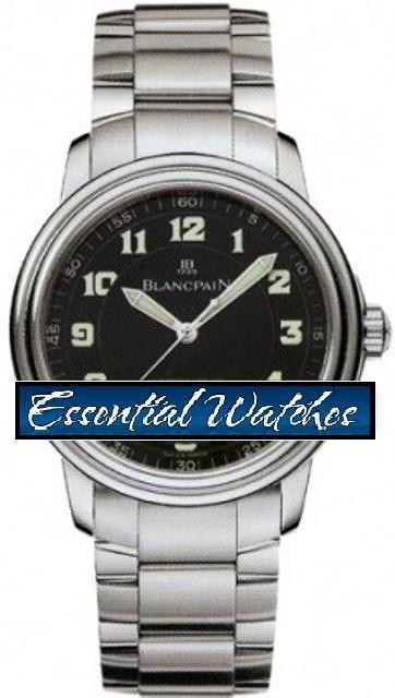 Leman Ultra Slim Big Date 38mm Automatic in Steel on Stainless Steel Bracelet with Black Arabic Dial